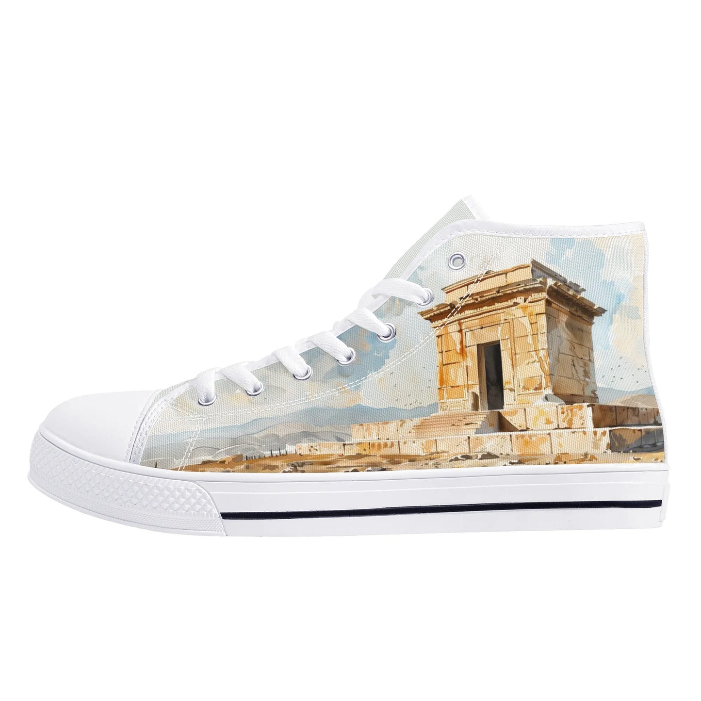 Persian Heritage High Top Canvas Shoes - Women