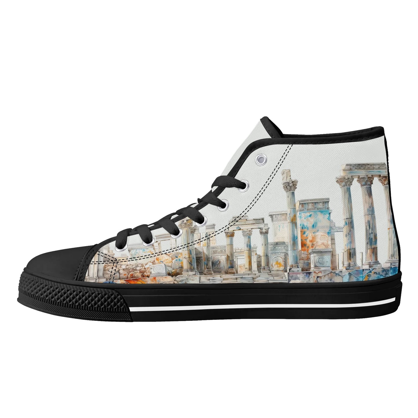 Persian Heritage High Top Canvas Shoes - Women