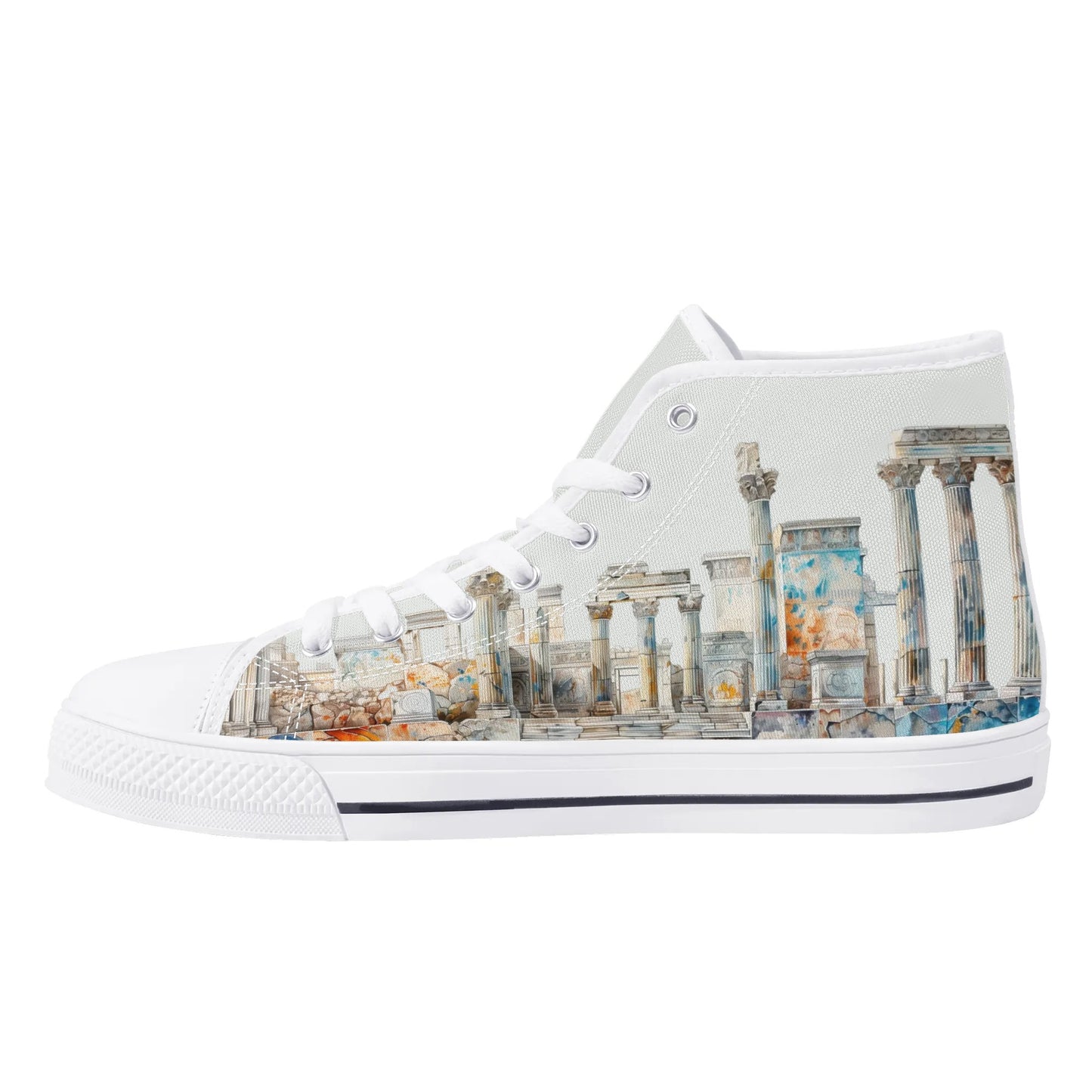 Persian Heritage High Top Canvas Shoes - Women
