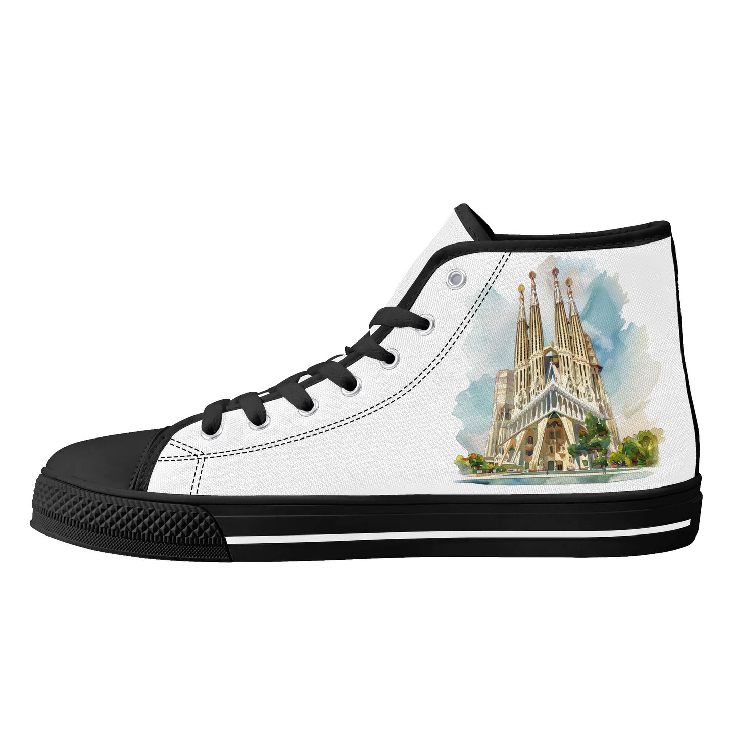 Spain Heritage High Top Canvas Shoes - Men
