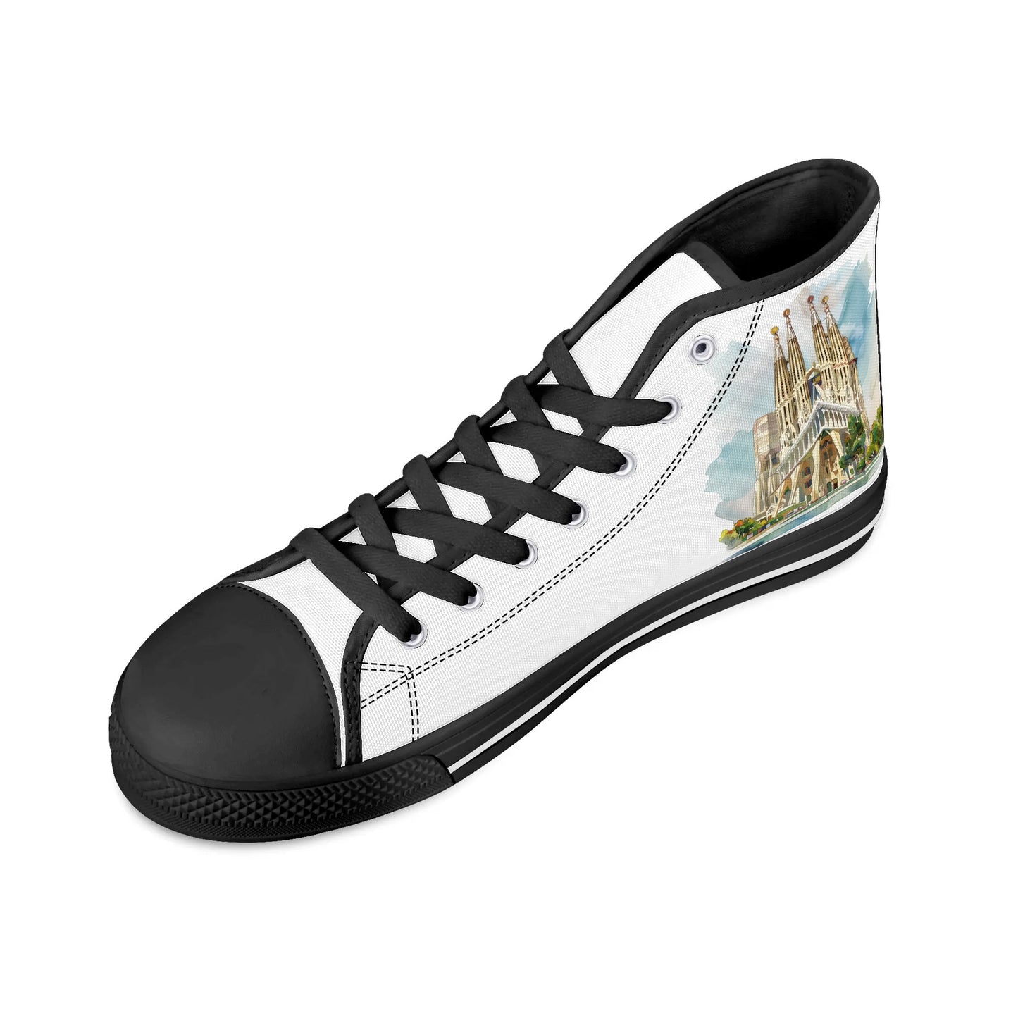 Spain Heritage High Top Canvas Shoes - Men