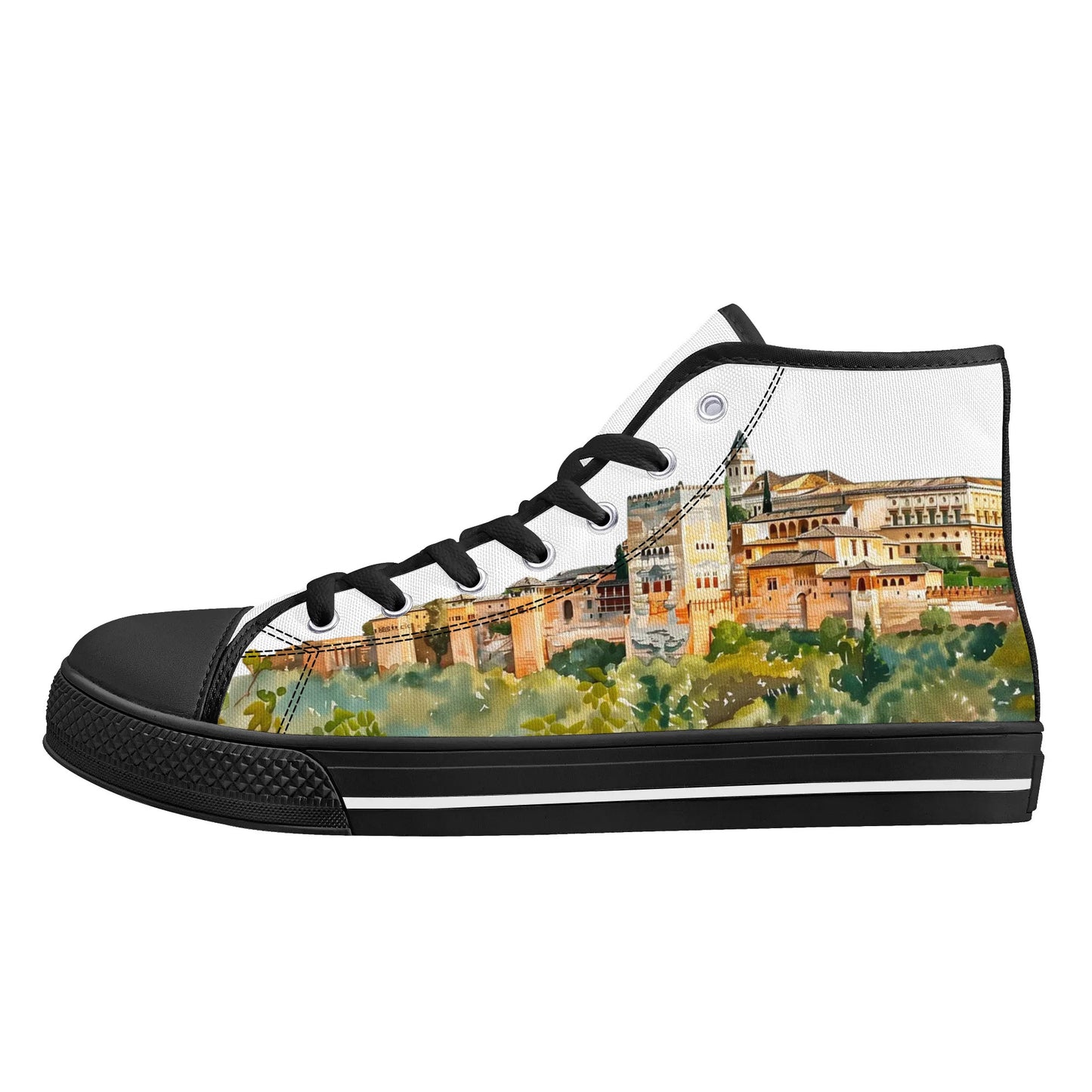 Spain Heritage High Top Canvas Shoes - Men