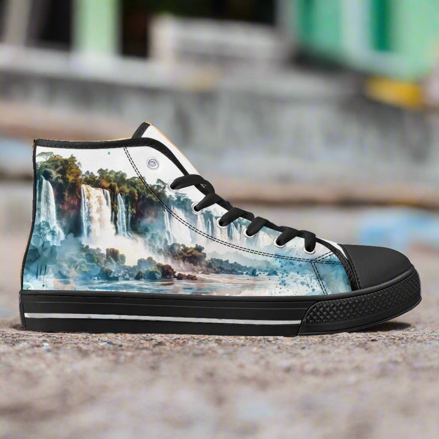 Rio Escadaria High Top Canvas Shoes - Men