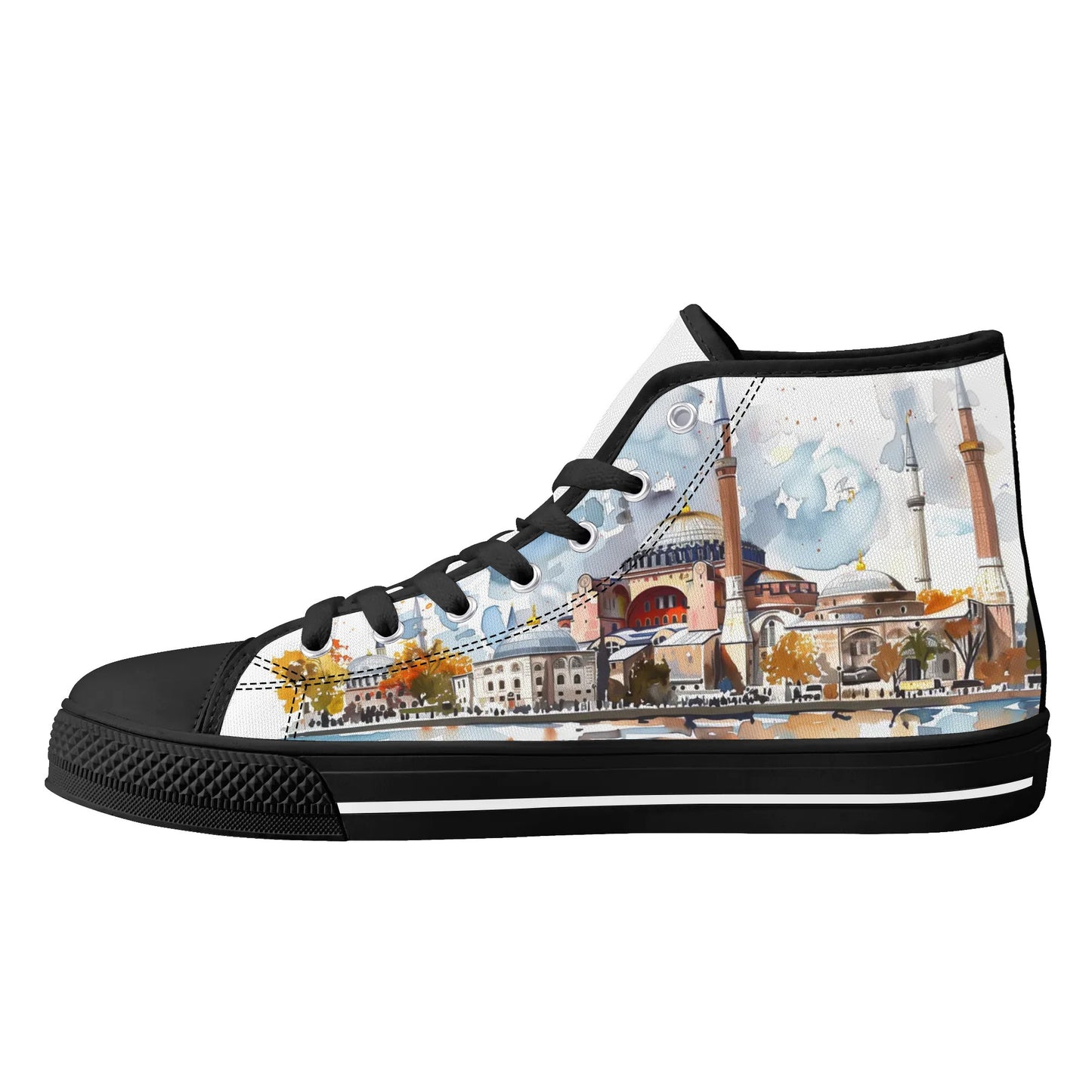 Bosphorus Breeze High Top Canvas Shoes - Men