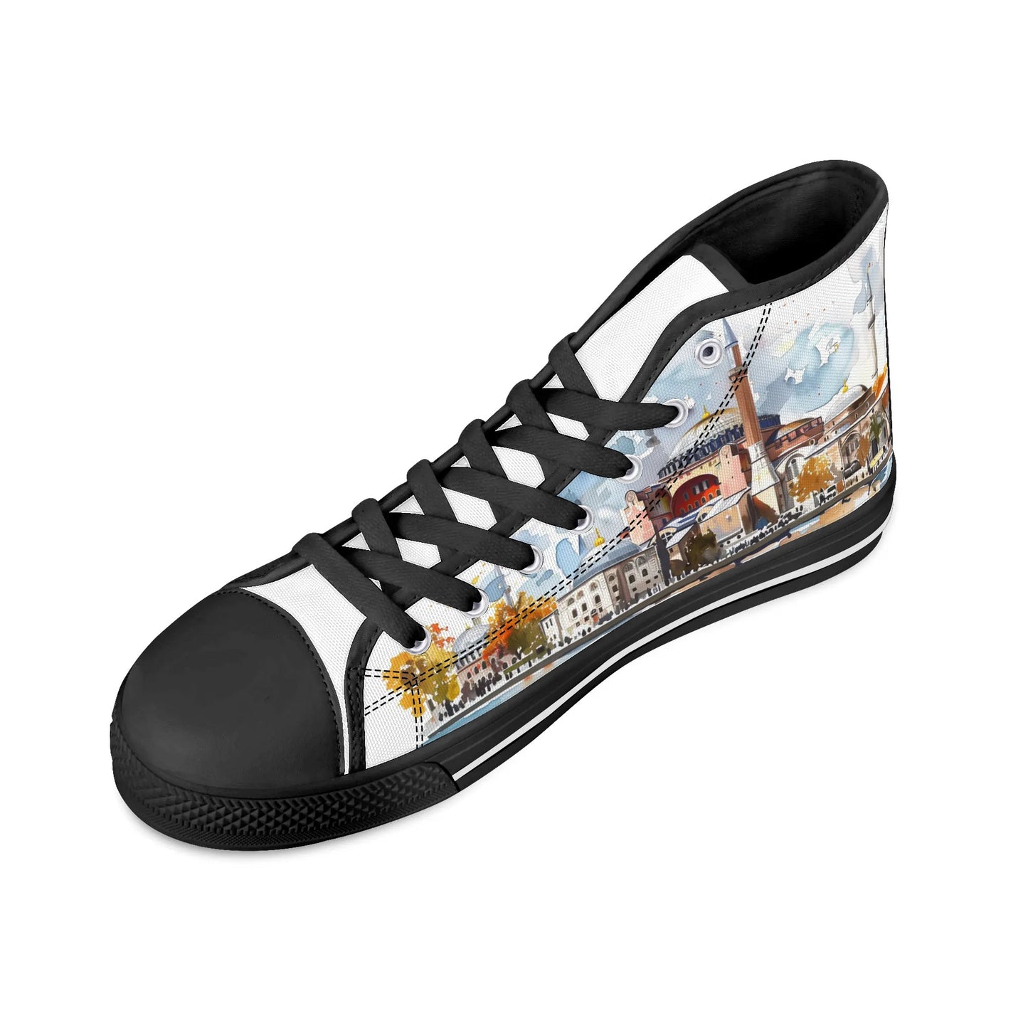 Bosphorus Breeze High Top Canvas Shoes - Men