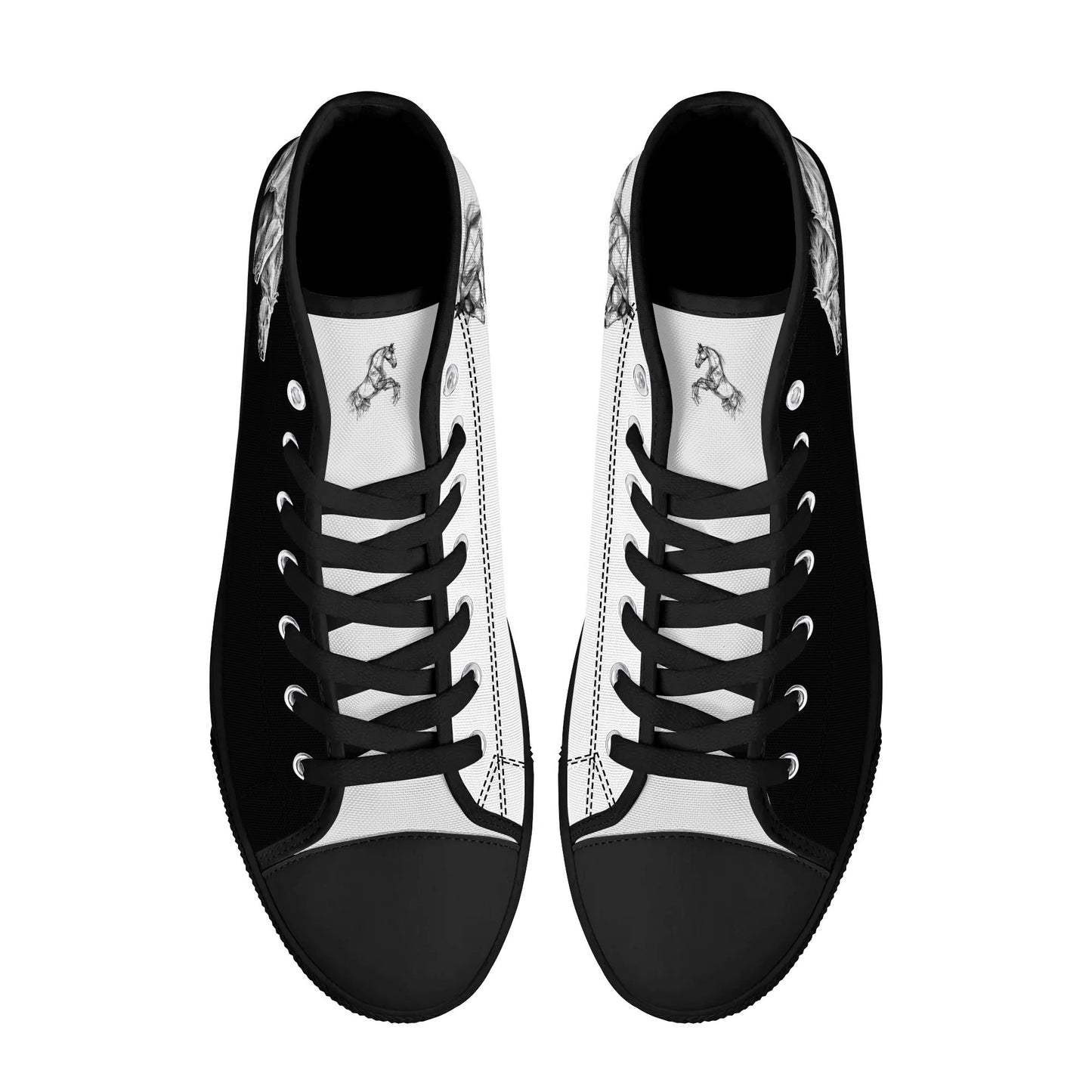 Shadow Stallion High Top Canvas Shoes - Women