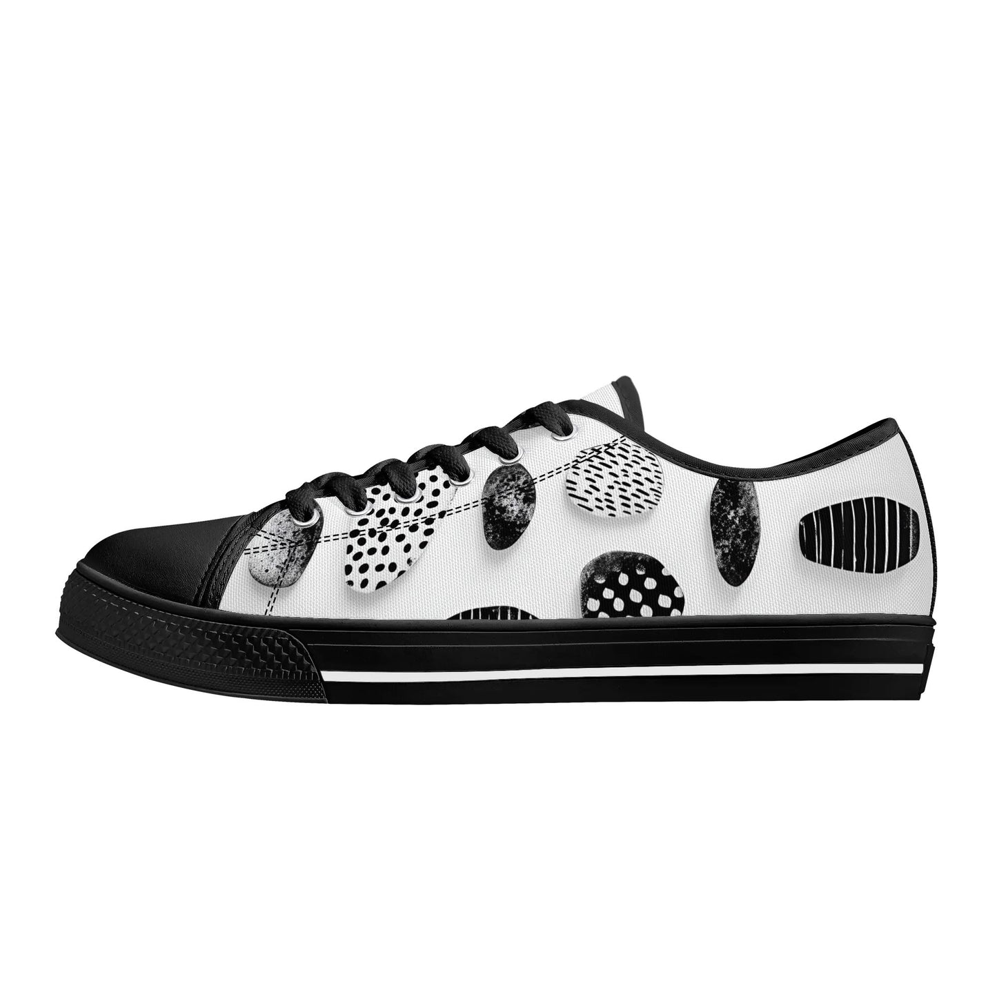 Mono Bubble Low Top Canvas Shoes - Women