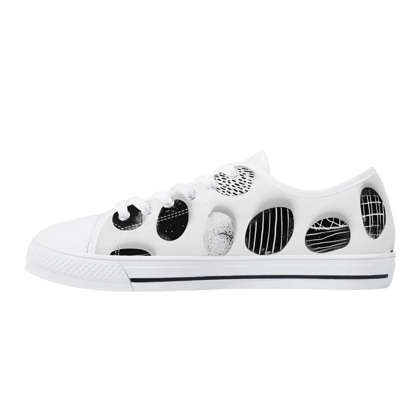Mono Bubble Low Top Canvas Shoes - Women