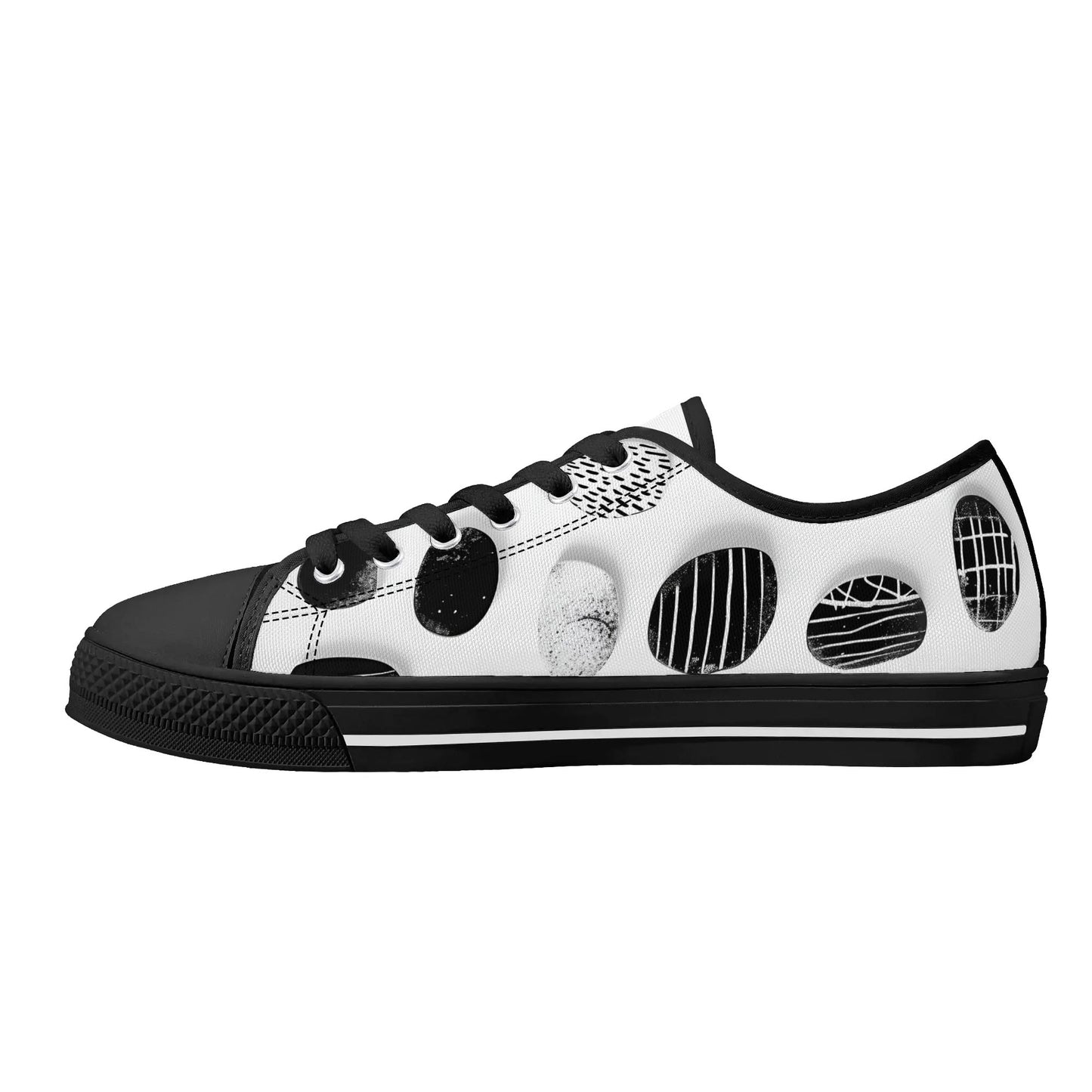 Mono Bubble Low Top Canvas Shoes - Women