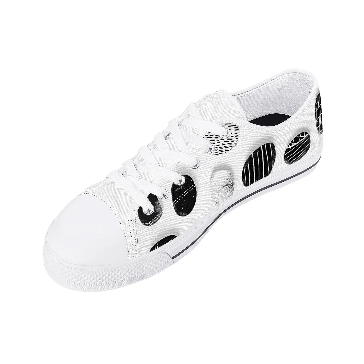 Mono Bubble Low Top Canvas Shoes - Women