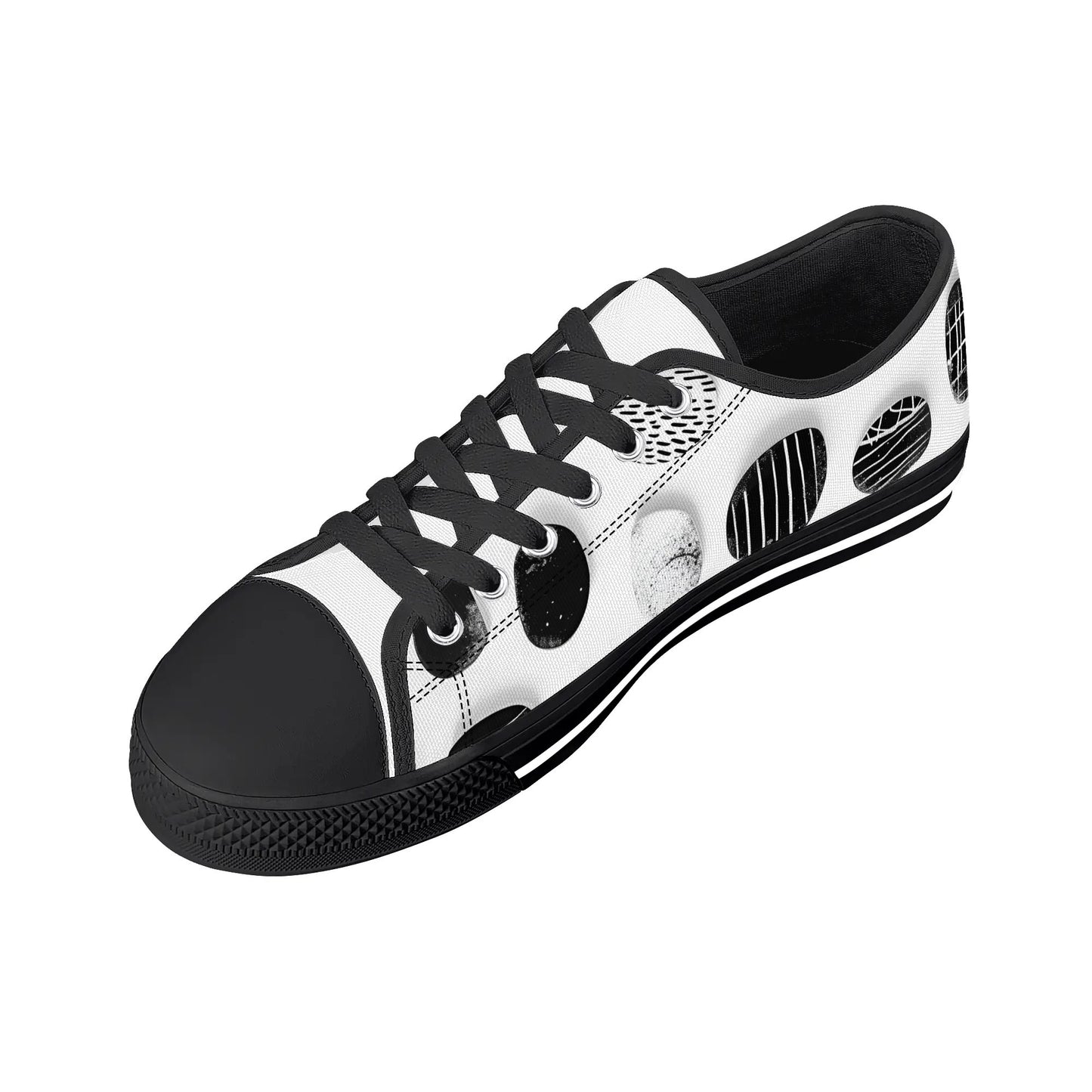Mono Bubble Low Top Canvas Shoes - Women