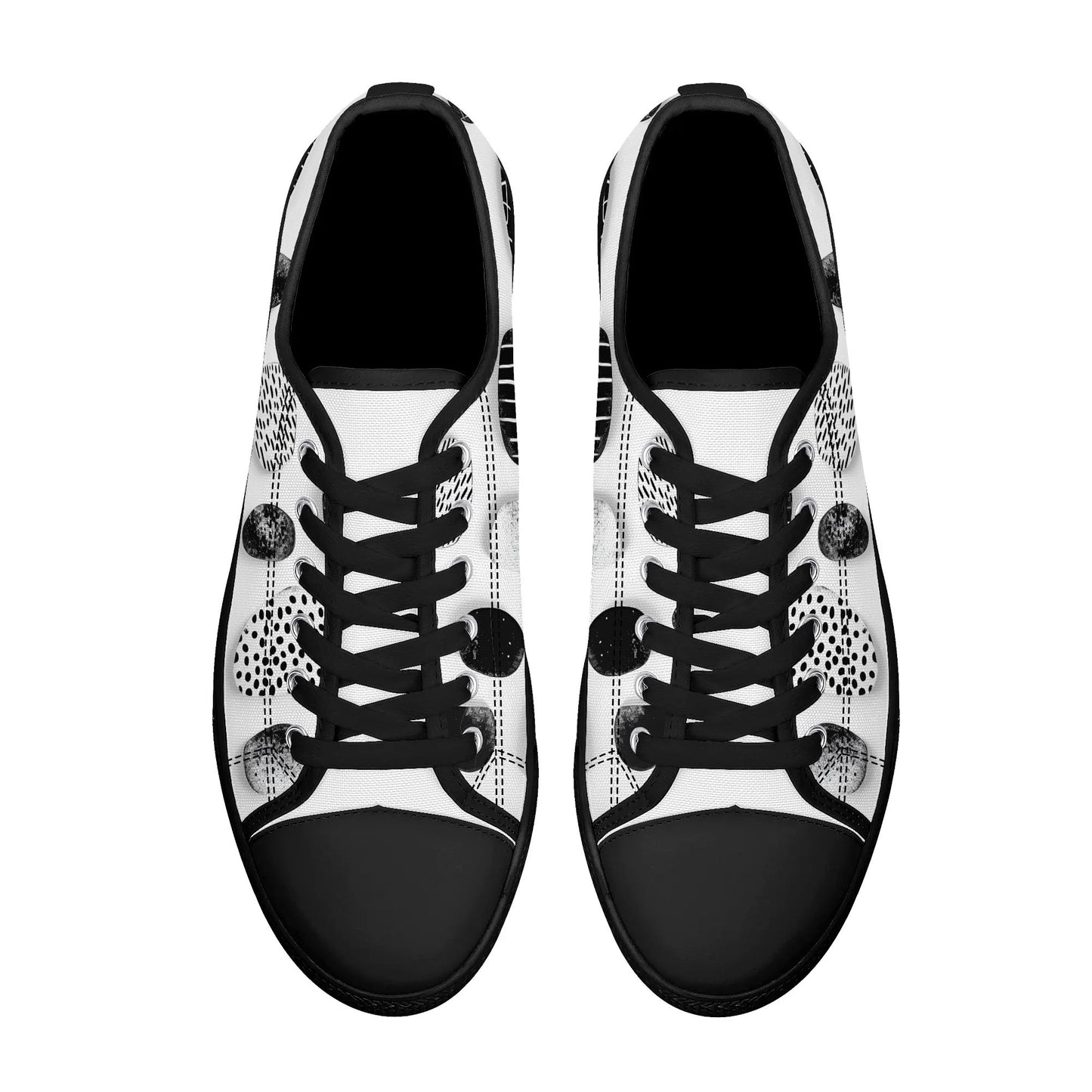 Mono Bubble Low Top Canvas Shoes - Women