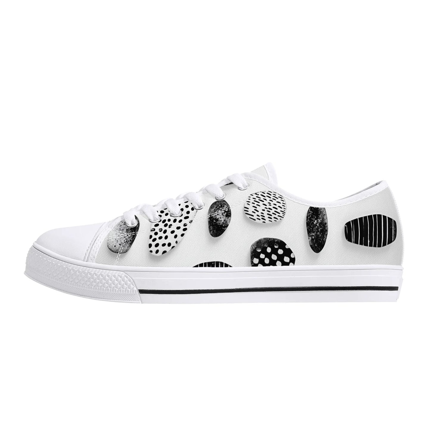 Mono Bubble Low Top Canvas Shoes - Women