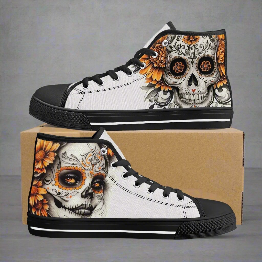 Marigold Mirage High Top Canvas Shoes - Men