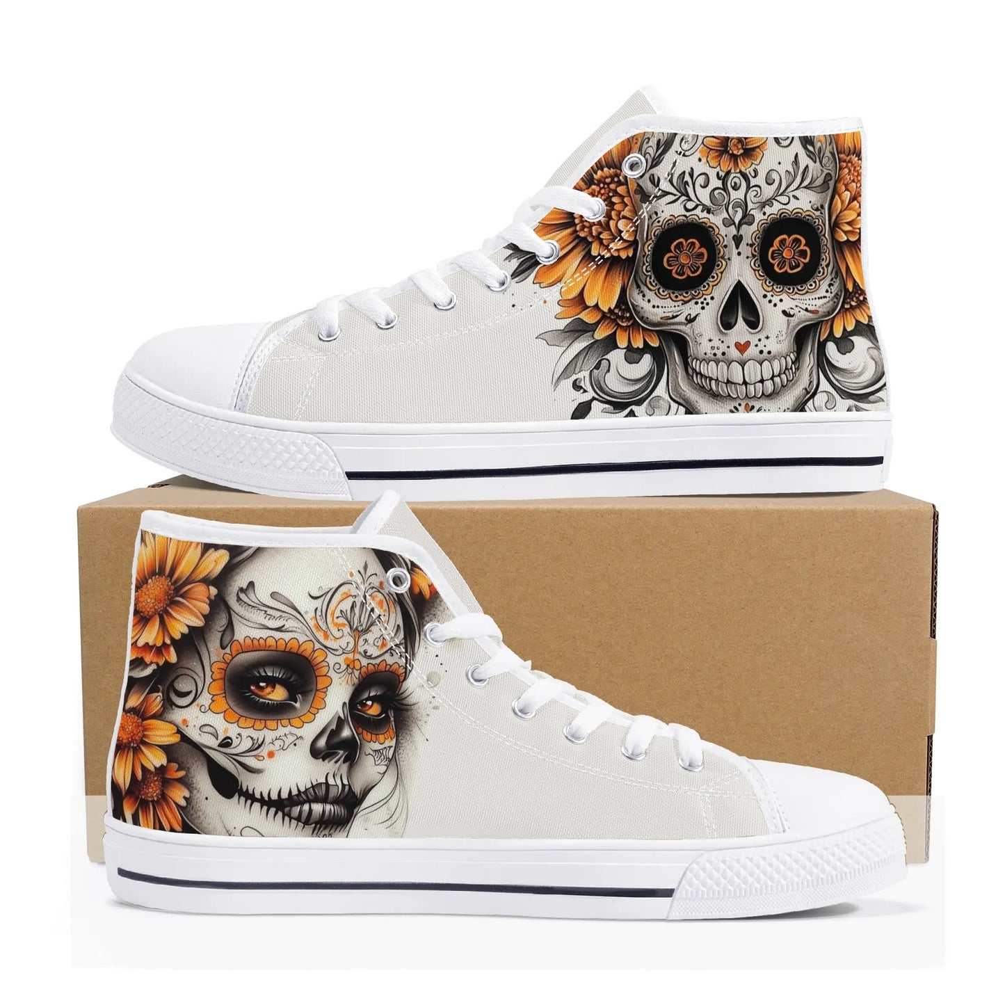Marigold Mirage High Top Canvas Shoes - Men