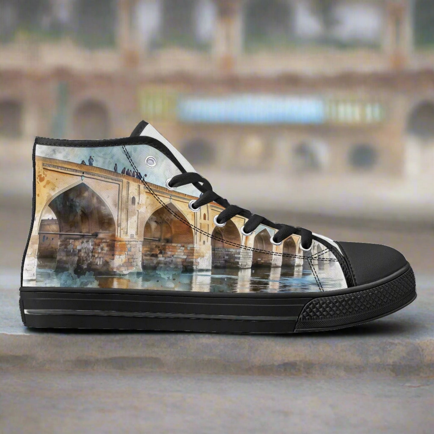 Persian Heritage High Top Canvas Shoes - Women