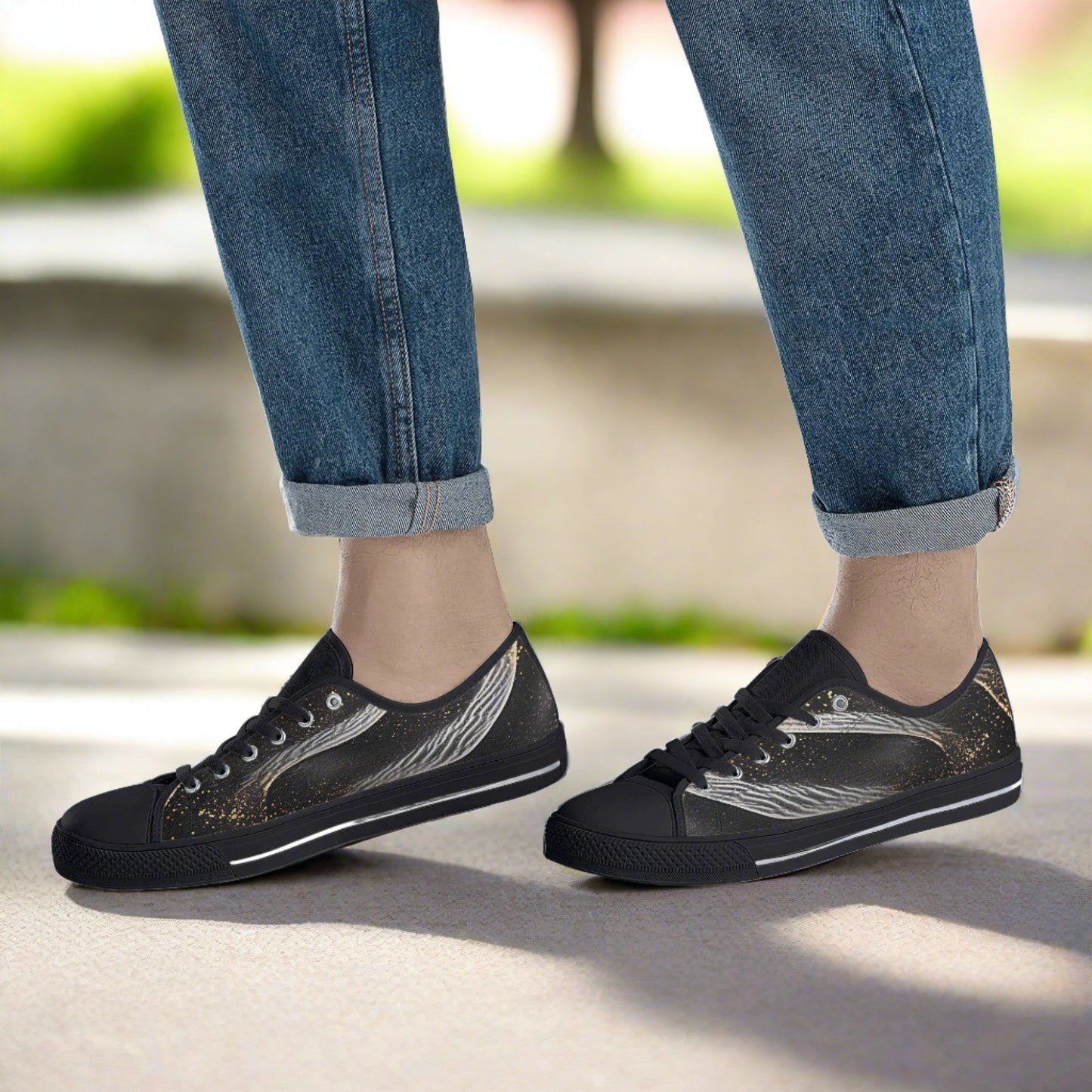 Stardust Pathway Low Top Canvas Shoes - Men