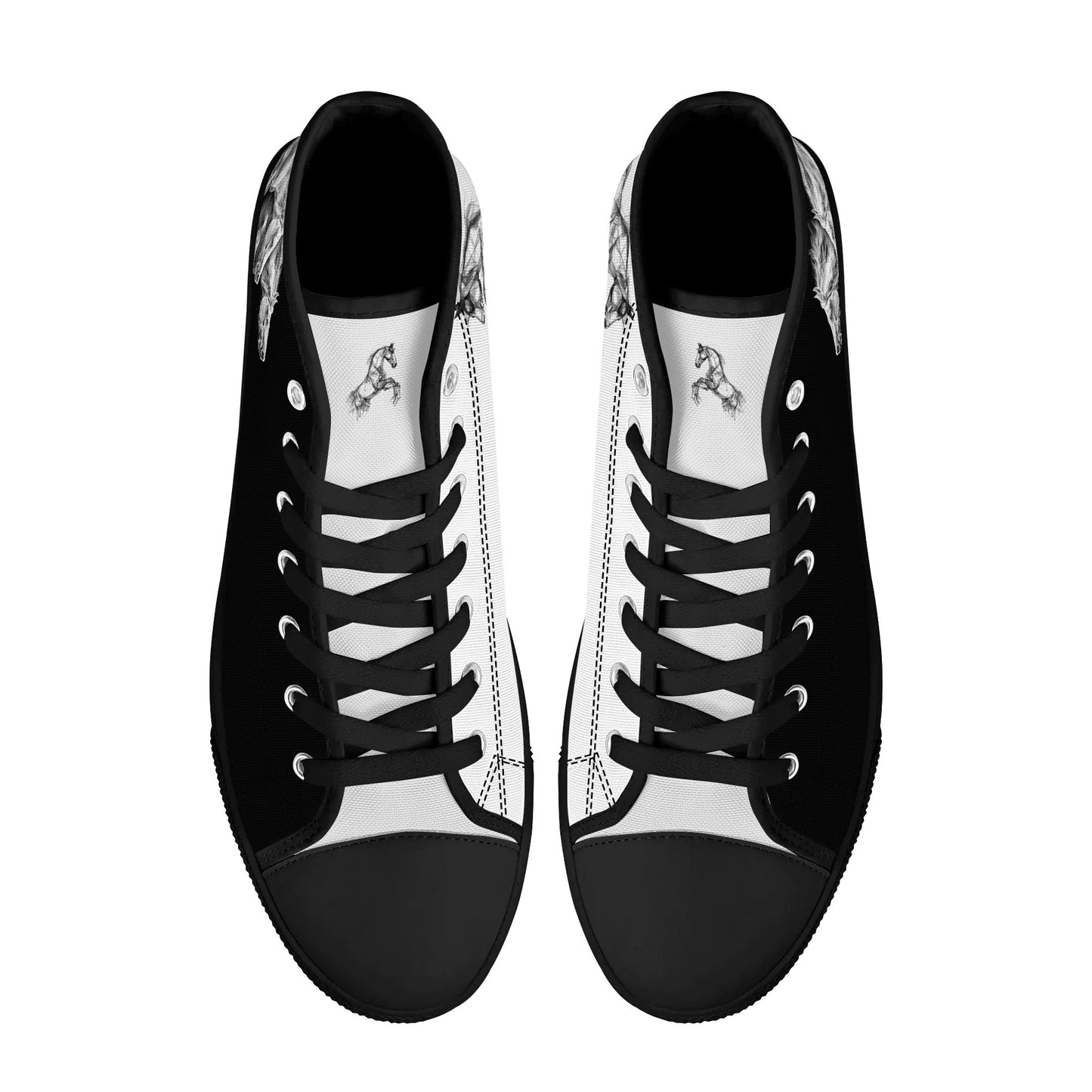 Shadow Stallion High Top Canvas Shoes - Men