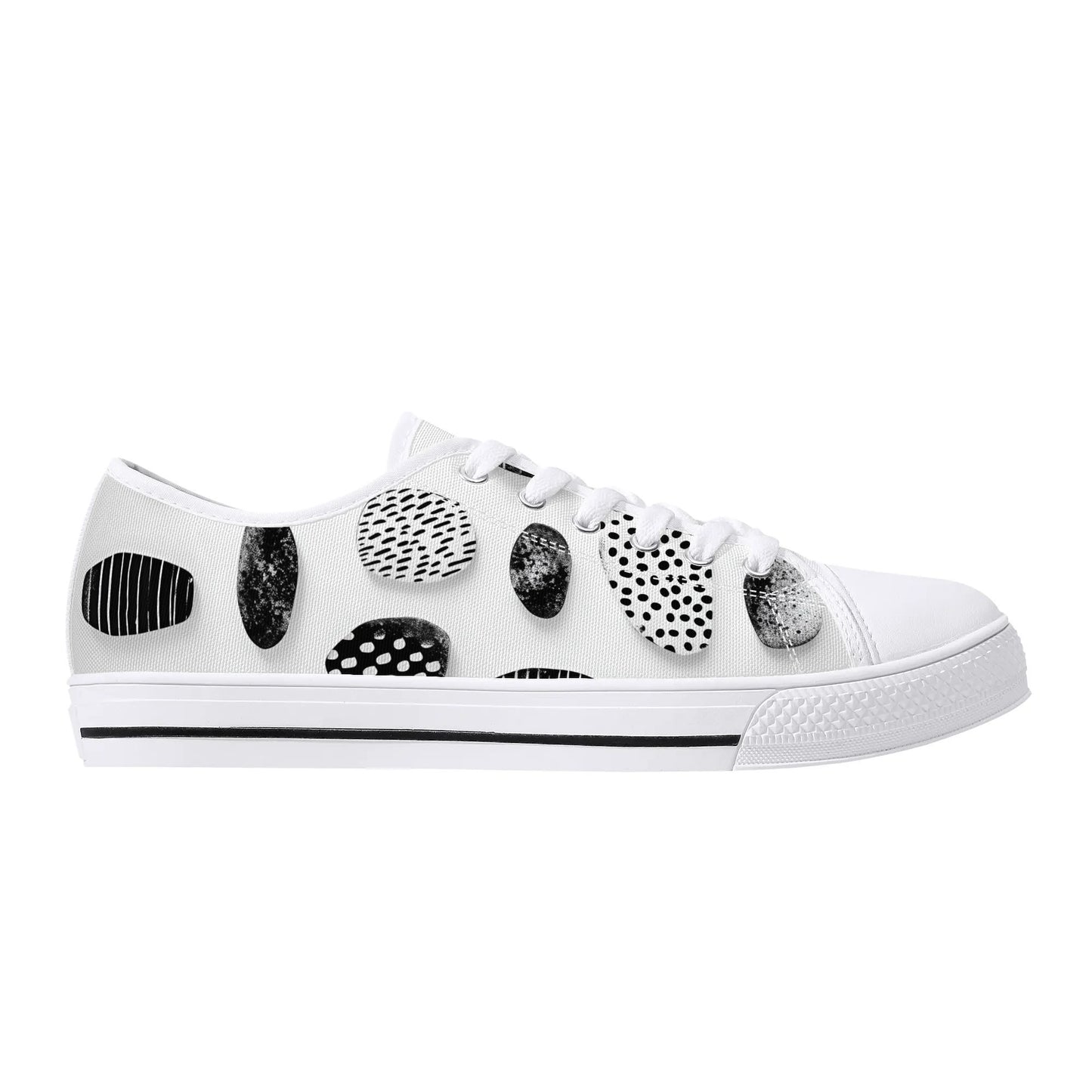 Mono Bubble Low Top Canvas Shoes - Women