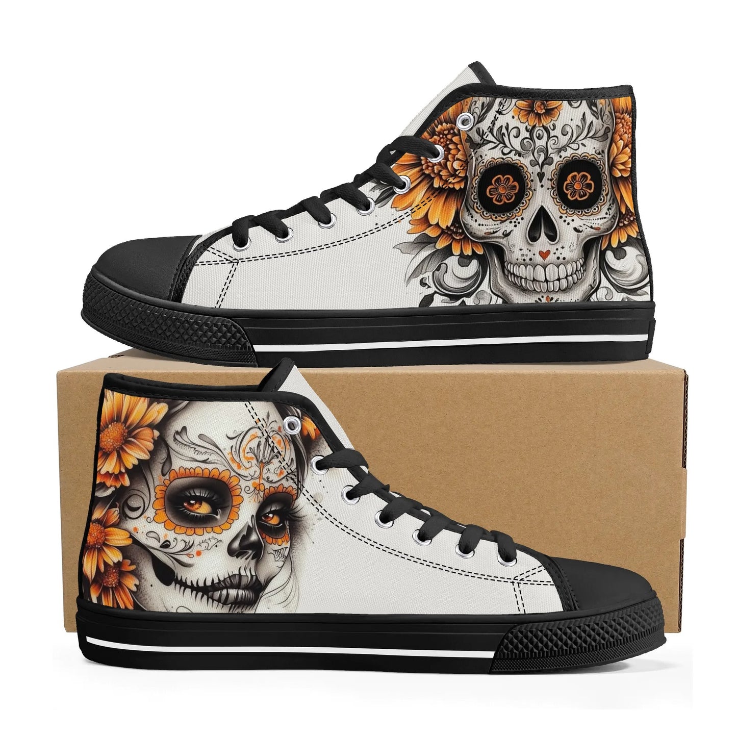 Marigold Mirage High Top Canvas Shoes - Women