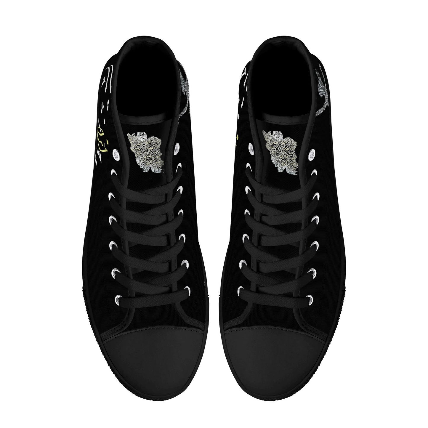 Persian Muse High Top Canvas Shoes - Women